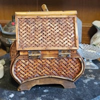 Image 8 of Altar Box for Manifesting, Charging, Spellwork and Intention Setting - Wood House Box