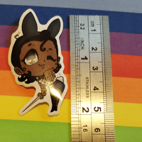 Image 2 of mini Bunnyvando sticker