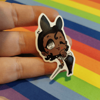 Image 1 of mini Bunnyvando sticker
