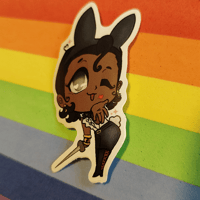 Image 3 of mini Bunnyvando sticker