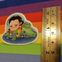 Image 3 of Croco Floaty Mini Sticker