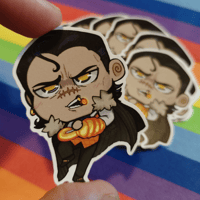 Image 1 of Chibi Crocodile Mini Sticker