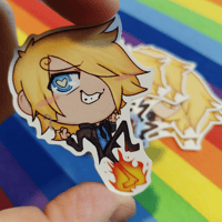 Image 1 of Chibi Sanji Mini Sticker
