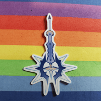 Image 2 of Lunatic Mini Sticker