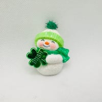 Image 4 of St. Patrick’s Day Snowmen Magnets