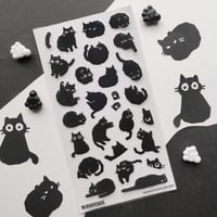 Image 2 of The Night Meows Sticker Sheet