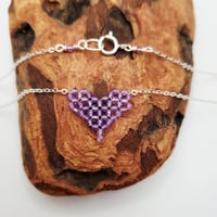 Amethyst Heart