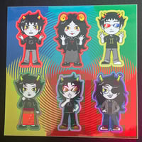 Image 2 of HS Trolls Sticker Sheets