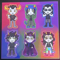 Image 3 of HS Trolls Sticker Sheets