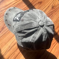 Image 2 of upcycled mayhem patch hat