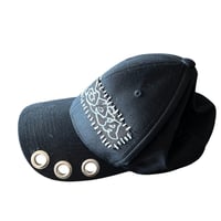 Image 3 of upcycled Dystopia patch hat