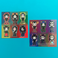 Image 1 of HS Trolls Sticker Sheets