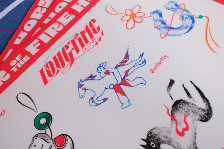 2026 Year of the Fire Horse - Sticker Sheet  Image 2