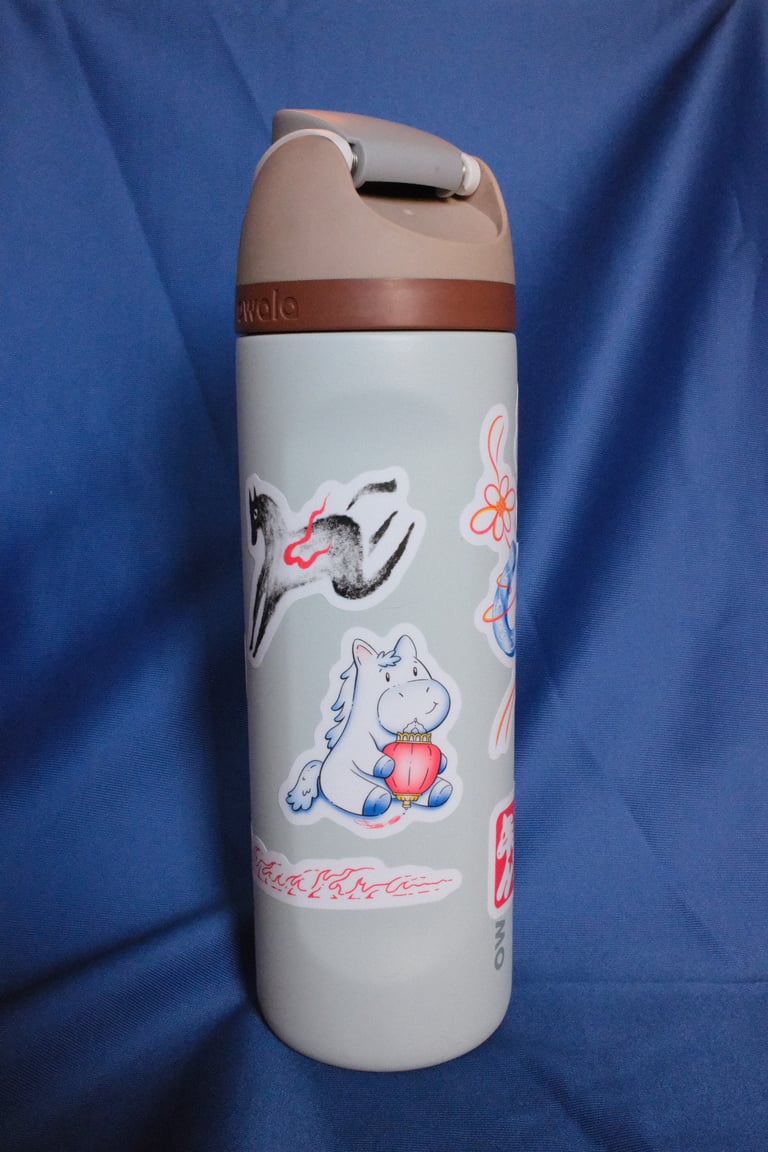 2026 Year of the Fire Horse - Sticker Sheet  Image 4