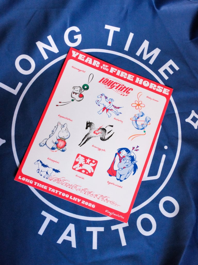 2026 Year of the Fire Horse - Sticker Sheet 