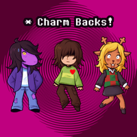 Image 3 of Deltarune Sticker Sheet/Charms