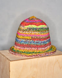Image 1 of Small Rainbow Roll hat