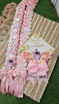 Image 2 of Pearl Lei & Cap Topper with Character Bundle 