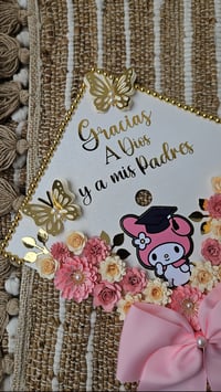 Image 4 of Pearl Lei & Cap Topper with Character Bundle 