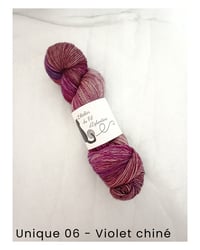 Unique - violet chiné