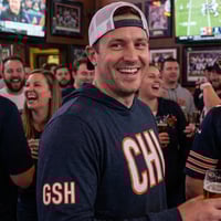 Image 2 of Rival CHI - Hooded Long-Sleeve Tee