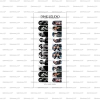 Image 3 of BTS J-HOPE HOBI NAIL DECALS 