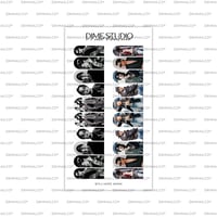 Image 4 of BTS J-HOPE HOBI NAIL DECALS 