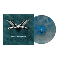 COCK SPARRER - "Guilty As Charged" LP (Sapphire Marble Vinyl)