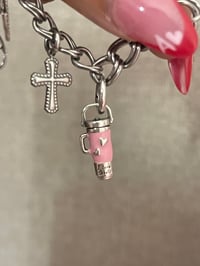 Girly cup charm (clip on) 