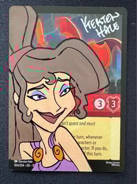 Lorcana Alter and Autograph- Megara