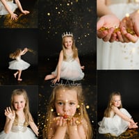 Image 2 of Glitter - Black Background - BOOKED AS KIDS ONLY