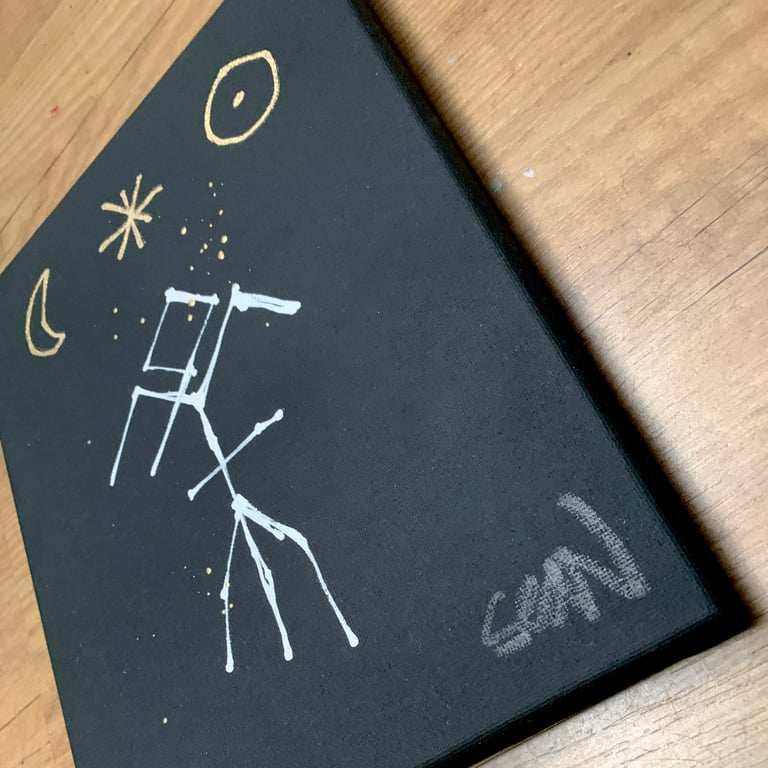 Sigil for The MYSTIC (original painting) ON CANVAS Image 2