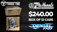 Image 1 of FULL BOX 12 cars- OZ Wheels - DEN1AL 1.64 SCALE DIECAST