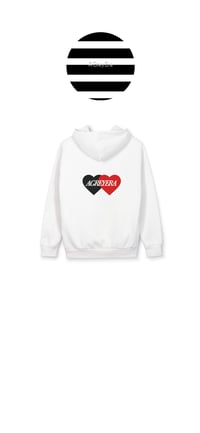 Image 2 of AGREYERA Heart Hoodie