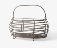 Image 2 of Wire Oval Egg Basket