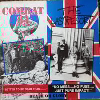 SPLIT - COMBAT 84 / LAST RESORT - "Death Or Glory" LP