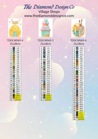 Image 5 of Village Shops Mini Diamond Painting Kit by ChristyCreative