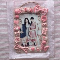 Image 1 of ⋆˚࿔ aespa deco picture frame