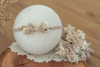 Image 1 of Stretch Tieback 8 - Newborn ONLY