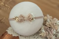 Image 4 of Stretch Tieback 8 - Newborn ONLY