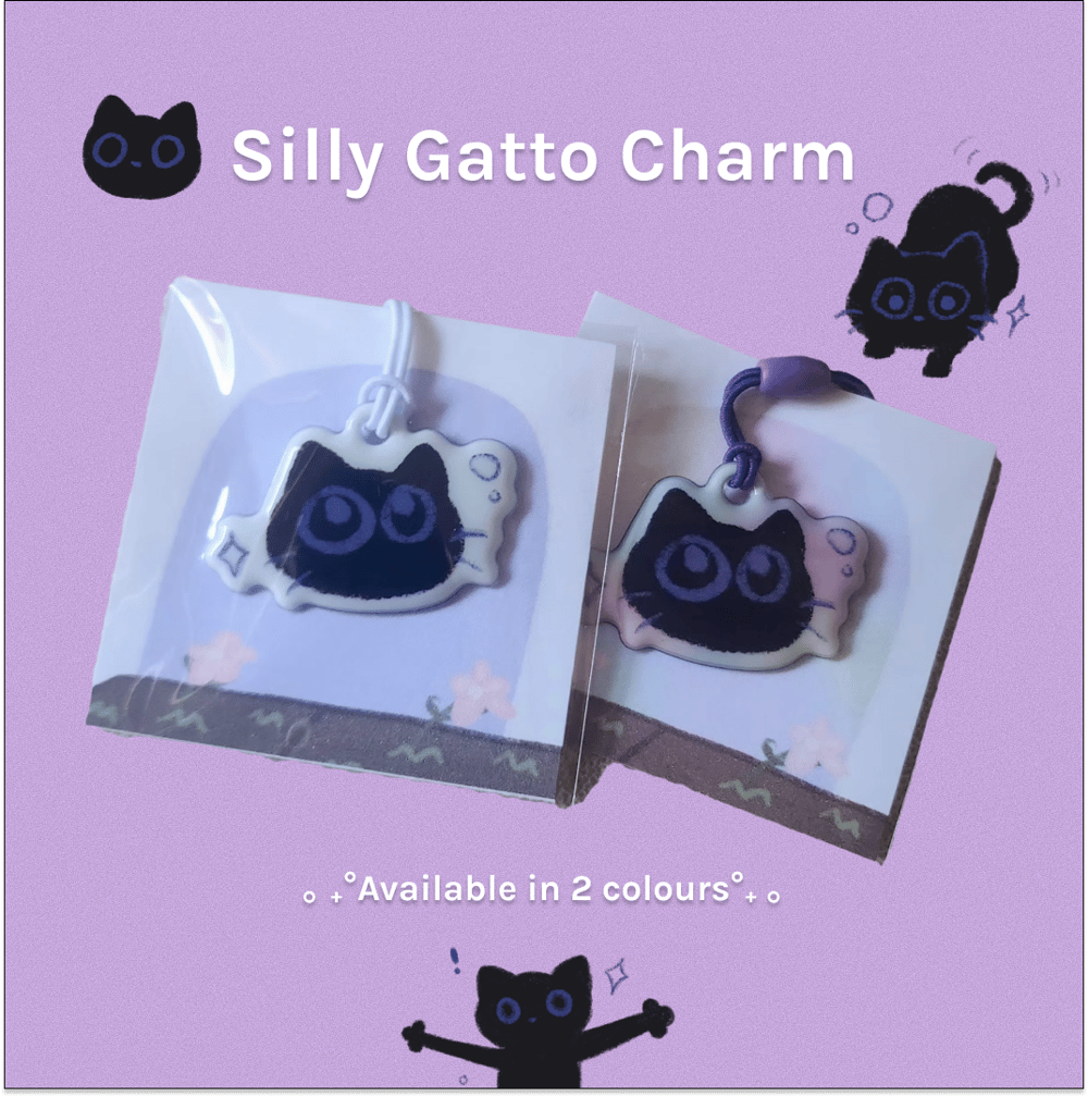 Image of Silly Gatto Charm!