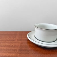 Image 2 of Arabia Finland Fennica Tea Cup with Saucer