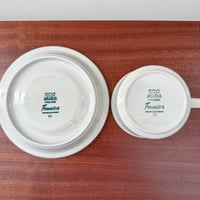 Image 4 of Arabia Finland Fennica Tea Cup with Saucer