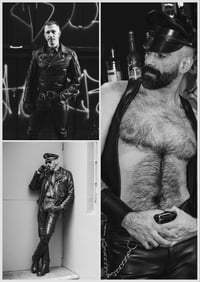 Leathermen South A6 Postcards Set of 3