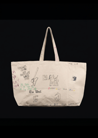 Image 2 of I’LL READ TOTE BAG XL