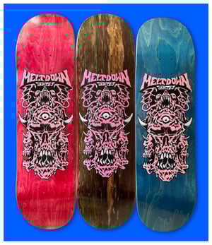 Image of DEMONS SKATEBOARD DECK