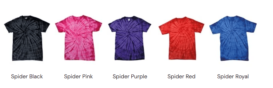 Image of SPIDER TIE DYE Summer Sprinkle Tee - CHILDRENS