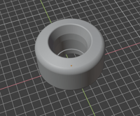 Image 3 of DIY fingerboard wheel 3d models (internal lock edition)