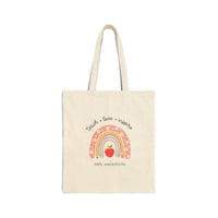 Image 2 of Personalized Teacher Tote Bag - Custom Teacher's gift - Cotton Canvas 