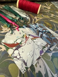 Image 4 of Twilight Swirl Gift Wrapping Bundle with tags and ribbon // 2 sets available 